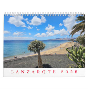 Lanzarote 2026 calendar