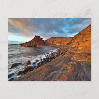 Lanzarote Coast Canary Islands Postcard