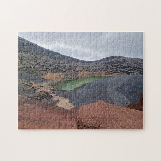 Lanzarote El Golfo view puzzle (Horizontal)
