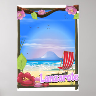 Lanzarote Travel poster