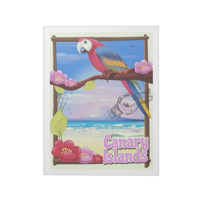 Lanzarote Travel poster Notepad (Rotated)