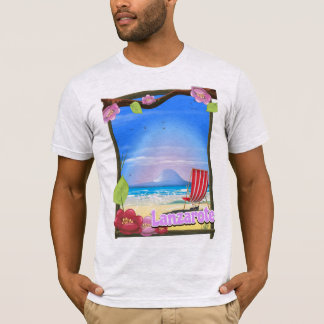 Lanzarote Travel poster T-Shirt