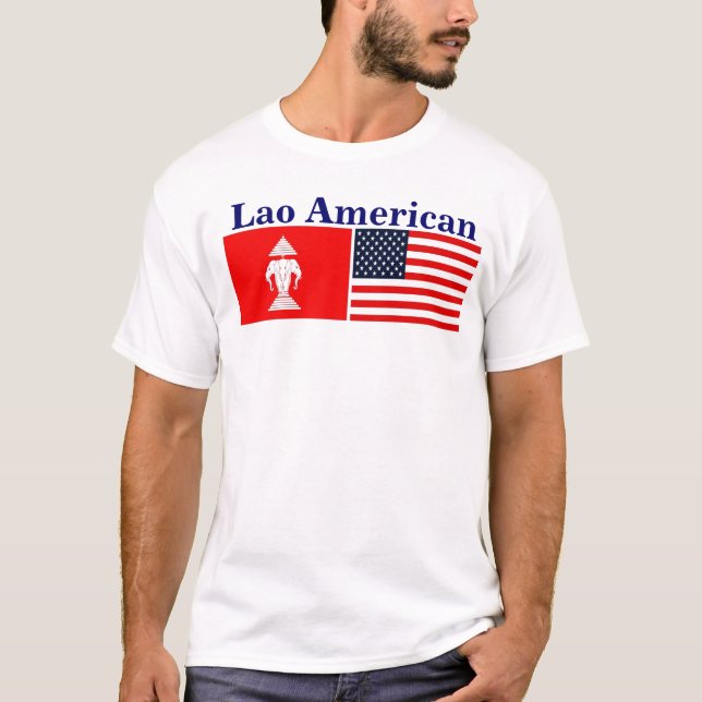 Lao American 2 T-Shirt (Front)