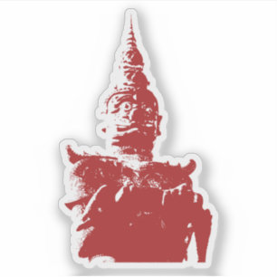 Lao Giant Guardian .. Buddha Park, Vientiane, Laos