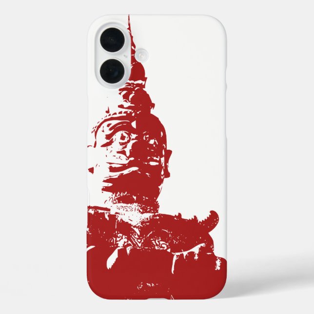 Lao Giant Guardian .. Buddha Park, Vientiane, Laos Case-Mate iPhone Case (Back)
