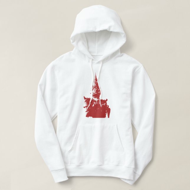 Lao Giant Guardian .. Buddha Park, Vientiane, Laos Hoodie (Design Front)