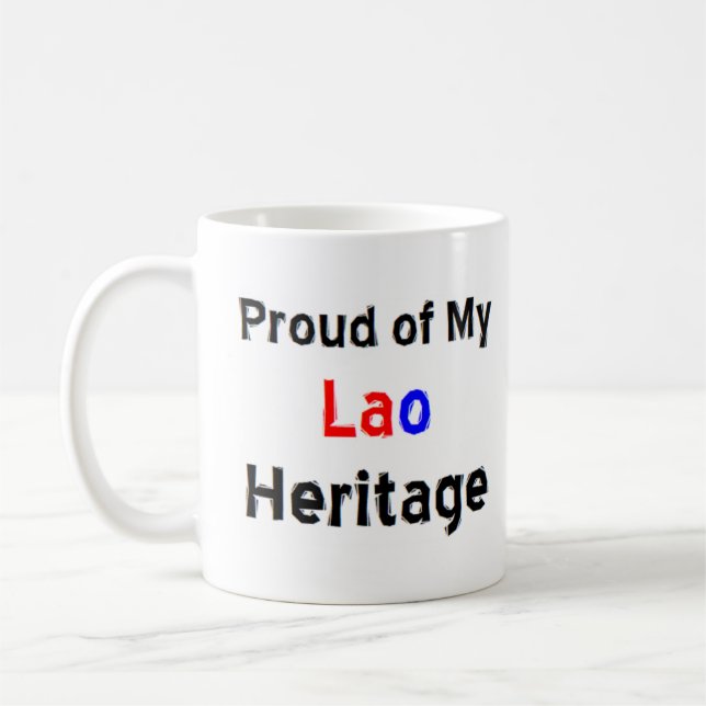lao heritage coffee mug (Left)