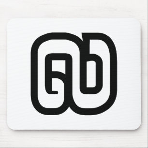 Lao / Laos Number Nine / 9 / ໙ (Kao/Gao) Laotian Mouse Mat