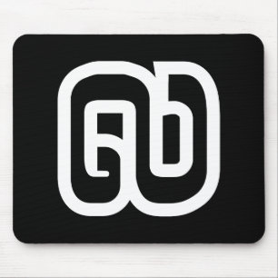 Lao / Laos Number Nine / 9 / ໙ (Kao/Gao) Laotian Mouse Mat