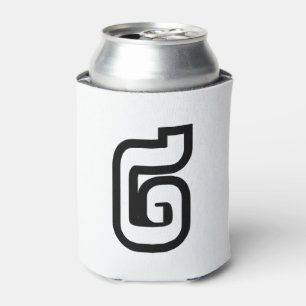 Lao / Laos Number Two / 2 / ໒ (Song) Laotian Can Cooler