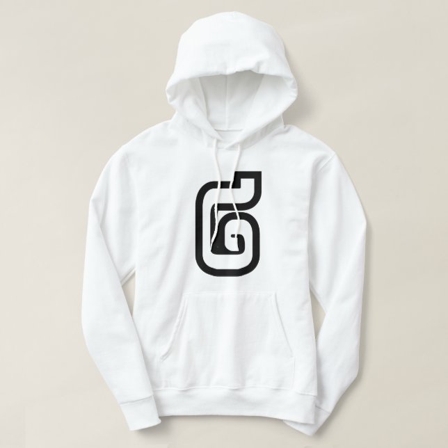 Lao / Laos Number Two / 2 / ໒ (Song) Laotian Hoodie (Design Front)