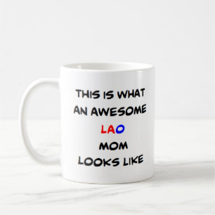lao mum, awesome coffee mug