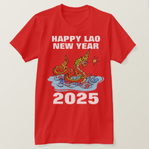 Lao New Year Naga 2025 T-Shirt