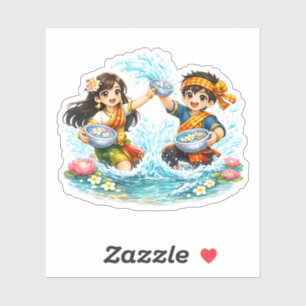 Lao New Year Water Festival Kids – Pi Mai Lao Spla