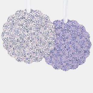 Lao Tree Decoration Card