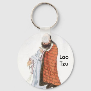 Lao Tzu 2 Key Ring