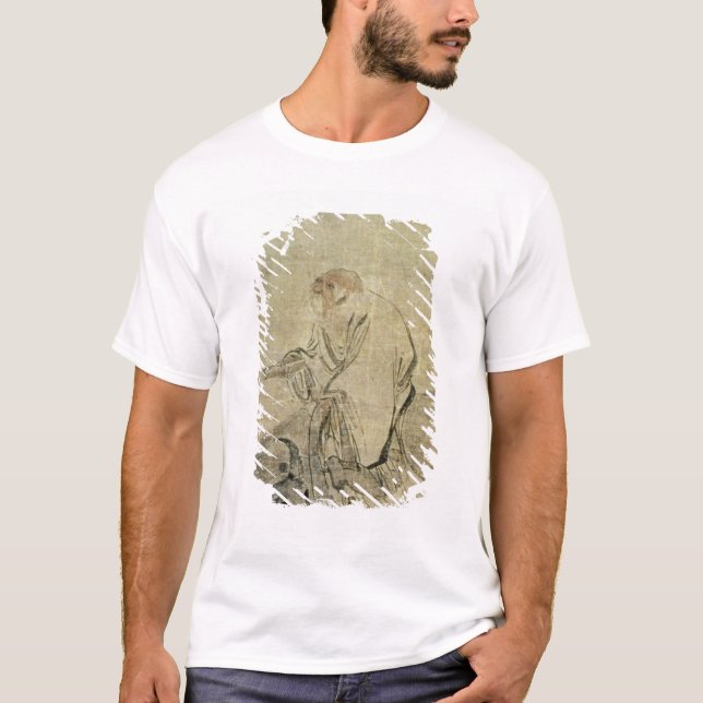 Lao-tzu  riding his ox, Chinese, Ming Dynasty T-Shirt (Front)
