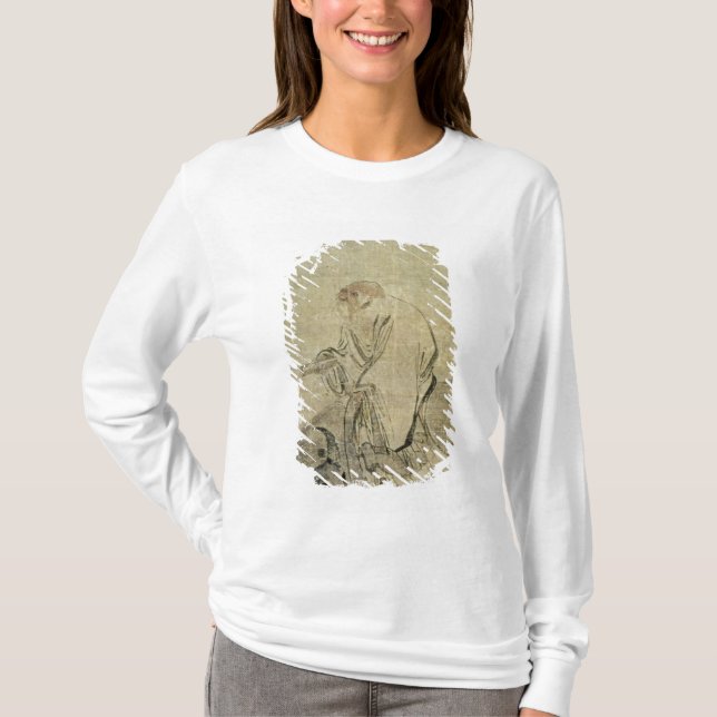 Lao-tzu  riding his ox, Chinese, Ming Dynasty T-Shirt (Front)