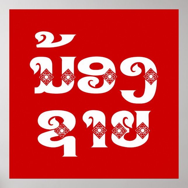 Lao (Young) Brother - ນ້ອງ​ຊາຍ / Nong Sai - Laos Poster (Front)