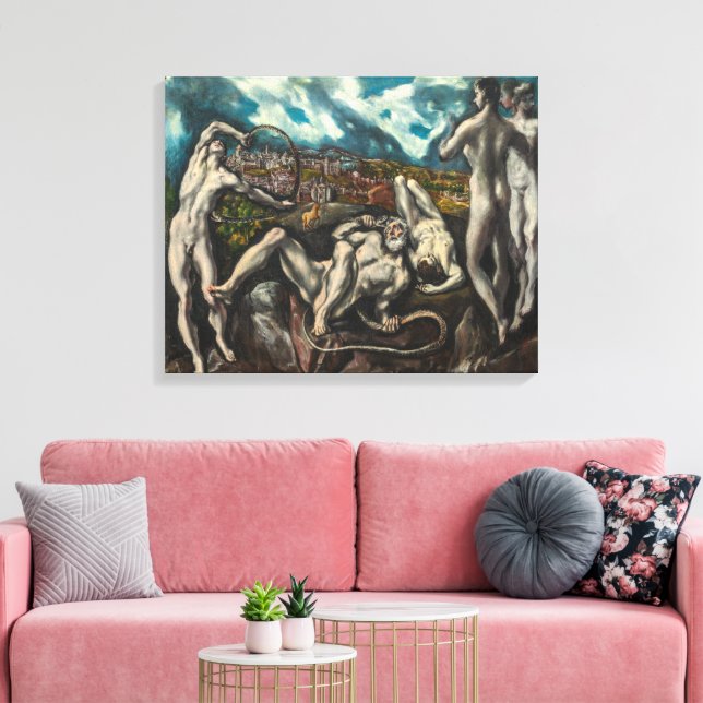Laocoön | El Greco | Canvas Print (Insitu(LivingRoom))