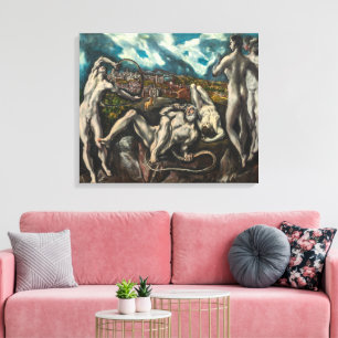 Laocoön El Greco Canvas Print