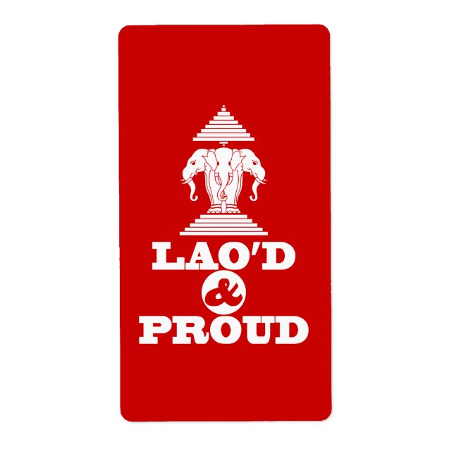 LAO'D & PROUD (Front)