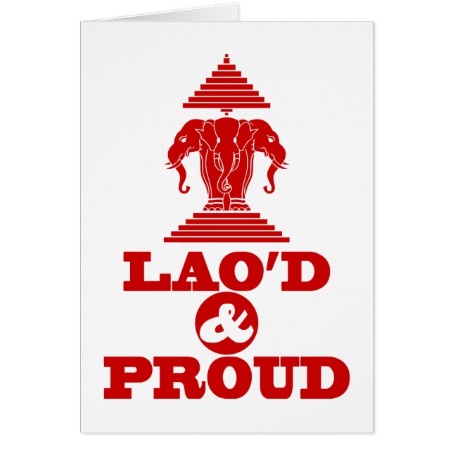 LAO'D & PROUD (Front)