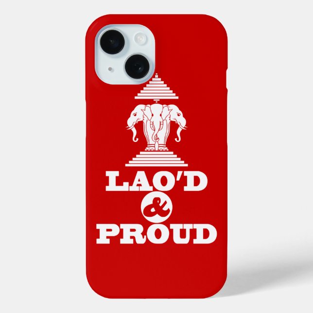 LAO'D & PROUD Case-Mate iPhone CASE (Back)
