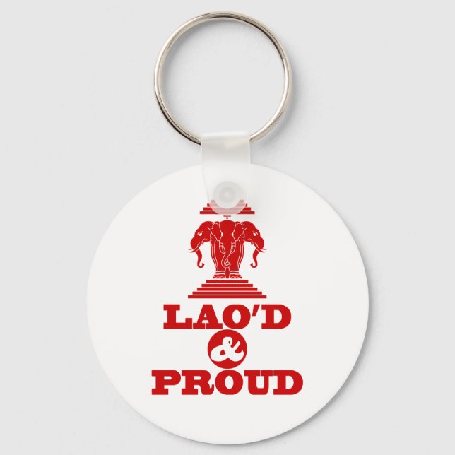 LAO'D & PROUD KEY RING (Front)