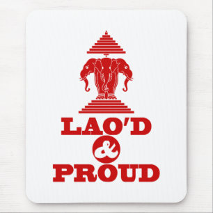 LAO'D & PROUD MOUSE MAT