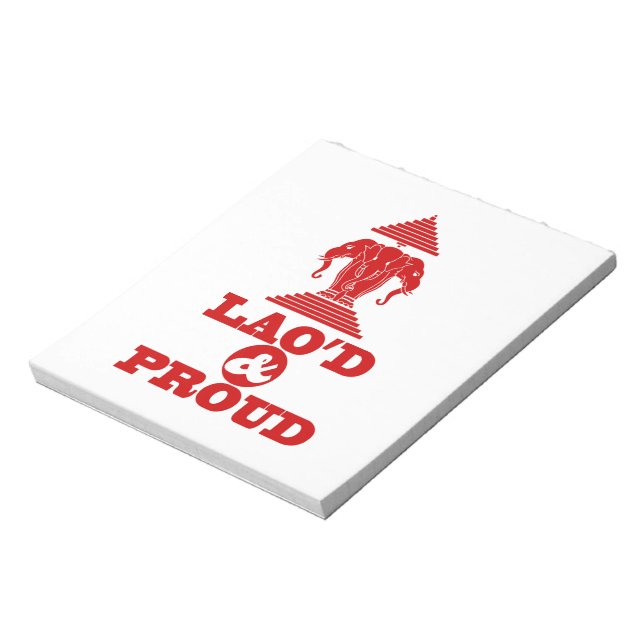 LAO'D & PROUD NOTEPAD (Rotated)