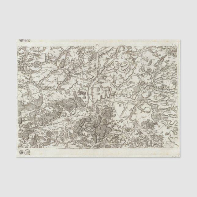 Laon, Noyon Tissue Paper (Front)