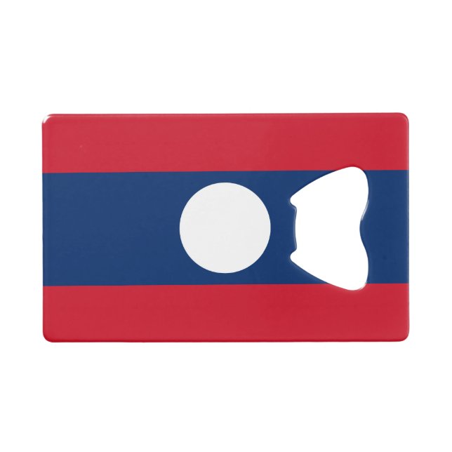 Laos Flag (Front (Horizontal))