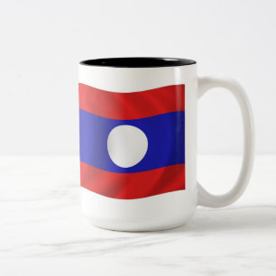 Laos Flag Mug