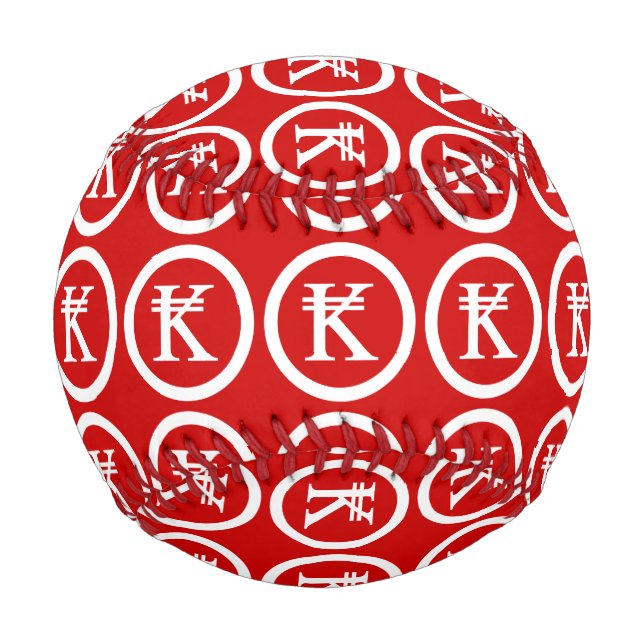 Laos Kip Lao / Laotian Money Sign Baseball (Front)