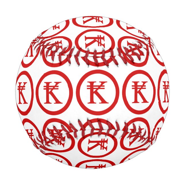 Laos Kip Lao / Laotian Money Sign Baseball (Front)