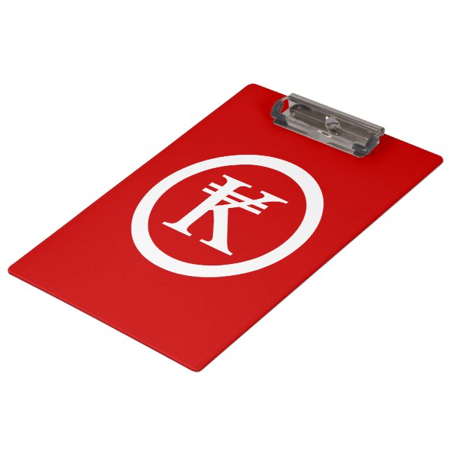 Laos Kip Lao / Laotian Money Sign Clipboard (Angled)