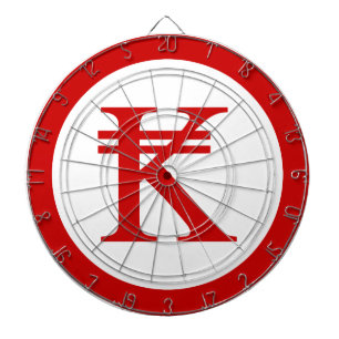 Laos Kip Lao / Laotian Money Sign Dartboard