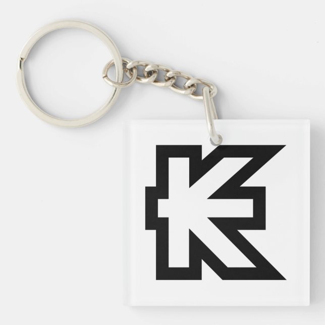 Laos Kip Lao / Laotian Money Sign Key Ring (Front)