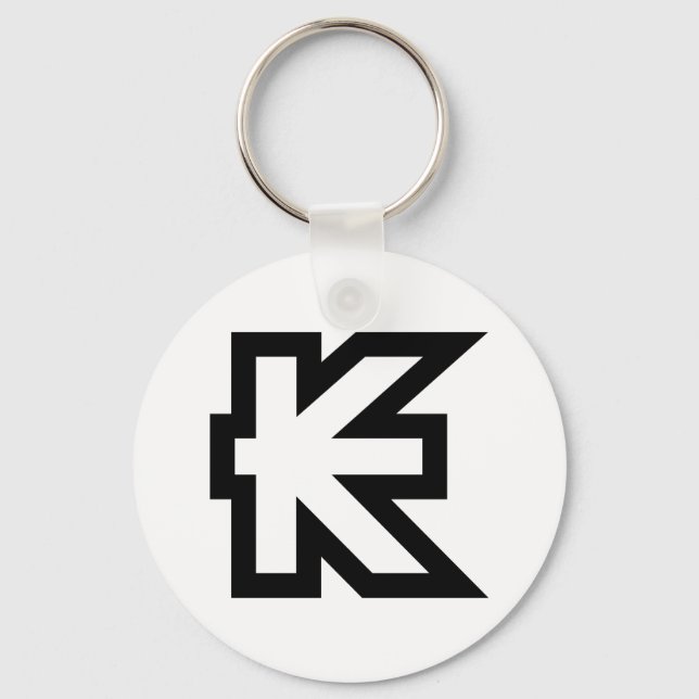 Laos Kip Lao / Laotian Money Sign Key Ring (Front)