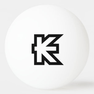 Laos Kip Lao / Laotian Money Sign Ping Pong Ball