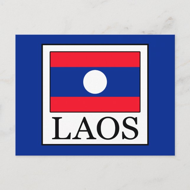 Laos Postcard (Front)