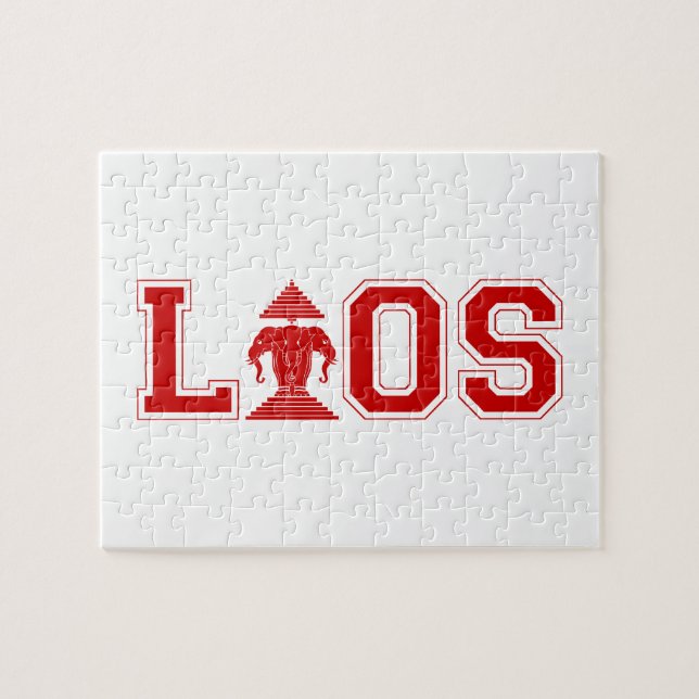 LAOS UNIVERSITY JIGSAW PUZZLE (Horizontal)