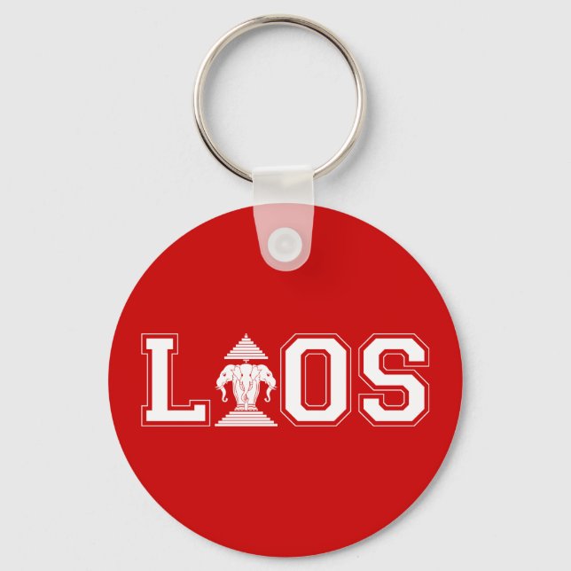 LAOS UNIVERSITY KEY RING (Front)