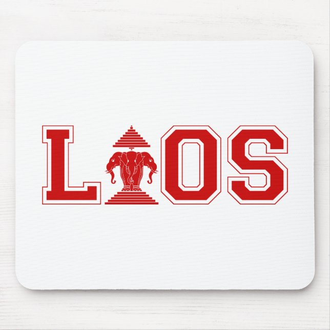 LAOS UNIVERSITY MOUSE MAT (Front)