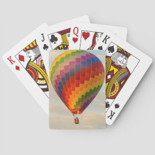 Laos, Vang Vieng. Hot air balloon Playing Cards