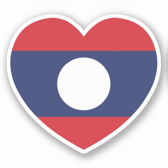 Laotian Heart Flag (Front)