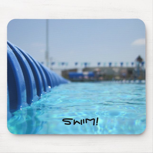 Lap Swim Mouse Mat (Front)