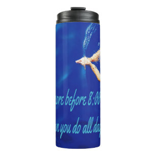 Lap Swimming Swim Team Motivational Inspirational Thermal Tumbler