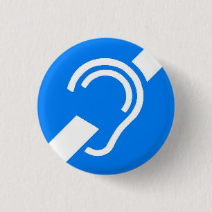 Lapel Pin - International Deaf Symbol